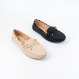 Blow BLWF 0013 Alma Moccasin Flats Shoes Wanita Sepatu Hitam Balet Women Shoes