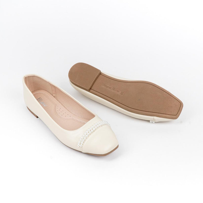 Blow BLNW 0105 Kiara Flats Shoes Wanita Sepatu Hitam Balet Women Shoes