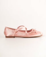 Blow Mason Satin Mary Jane Ballet Flats BLWF 0024