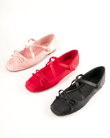 Blow Mason Satin Mary Jane Ballet Flats BLWF 0024