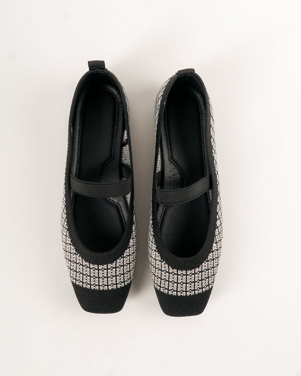 Blow Len Mary Jane Flats Knit MINNIK 0016