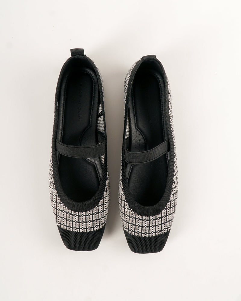 Blow Len Mary Jane Flats Knit MINNIK 0016