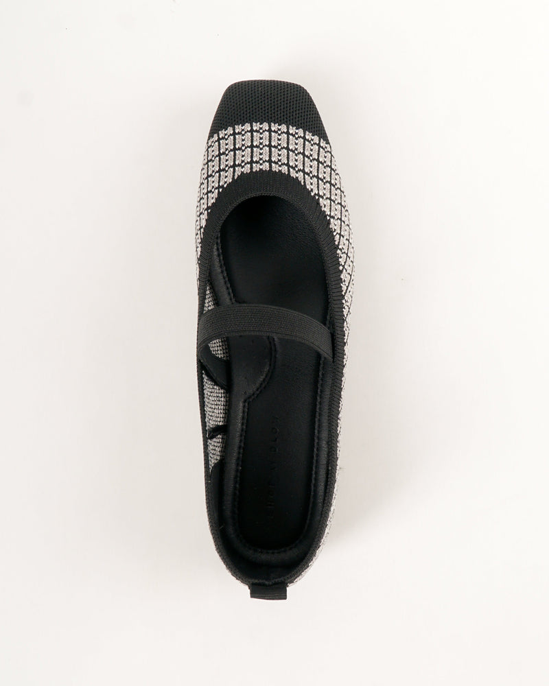 Blow Len Mary Jane Flats Knit MINNIK 0016