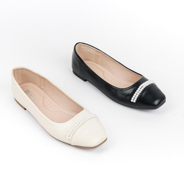 Blow BLNW 0105 Kiara Flats Shoes Wanita Sepatu Hitam Balet Women Shoes