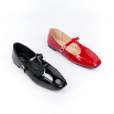 Blow Cherie Mary Jane T Strap Flats Shoes Wanita BLWF 0021