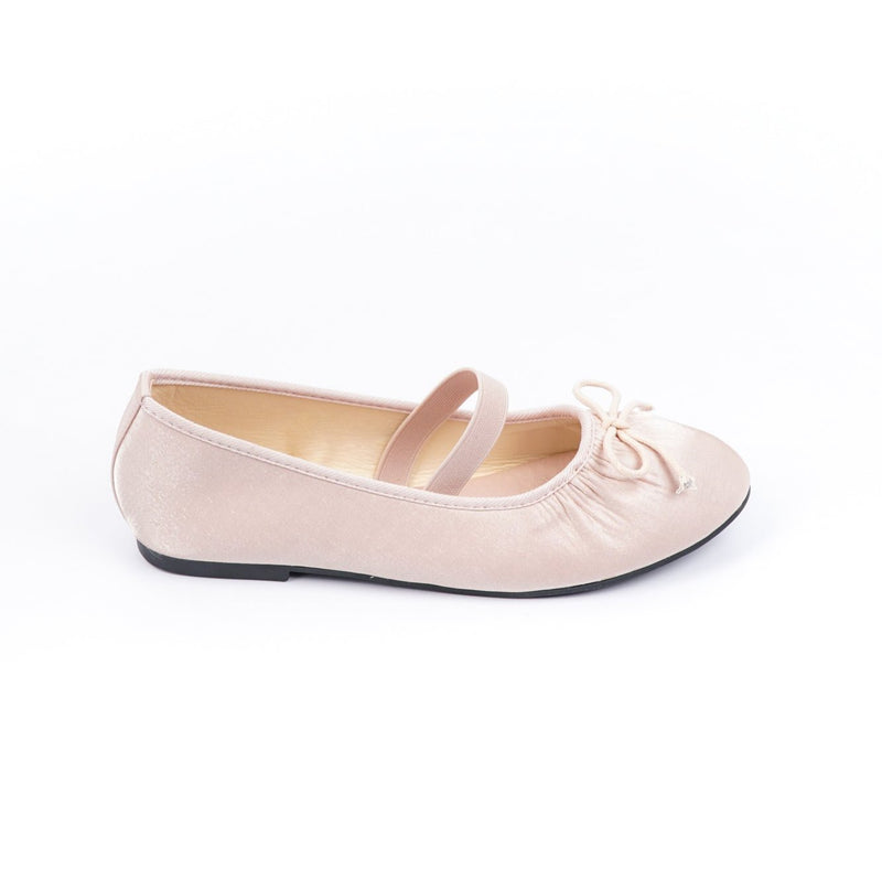 Blow Selia Satin Ballerina Flats Shoes BLWF 0019