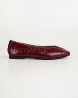 Blow Orve Croco Flats Shoes Wanita MINNIK 0032