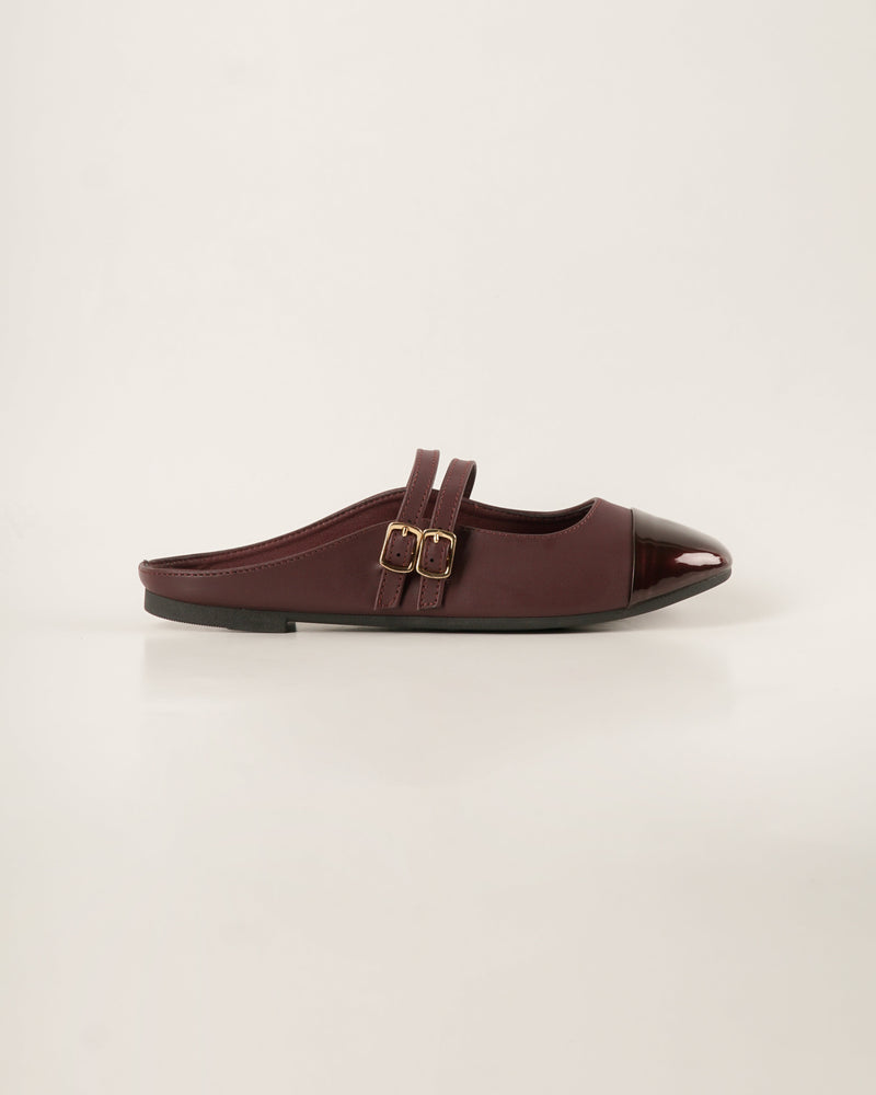 Blow Alba Mary Jane Flats Mules Wanita BLWF 0047