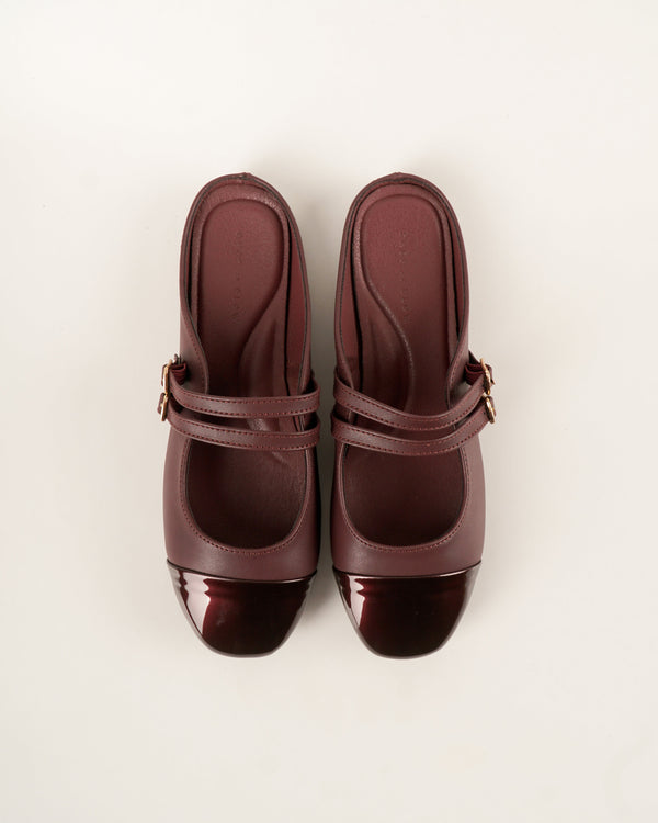 Blow Alba Mary Jane Flats Mules Wanita BLWF 0047