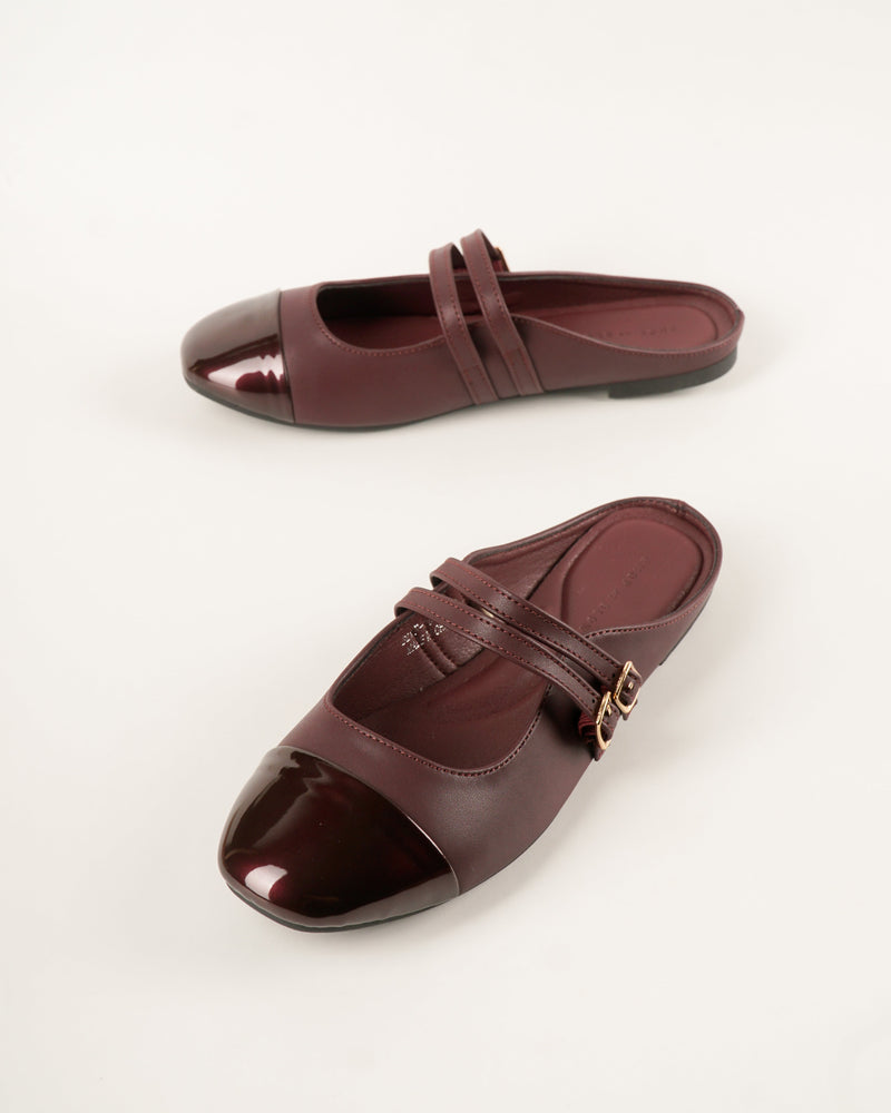 Blow Alba Mary Jane Flats Mules Wanita BLWF 0047