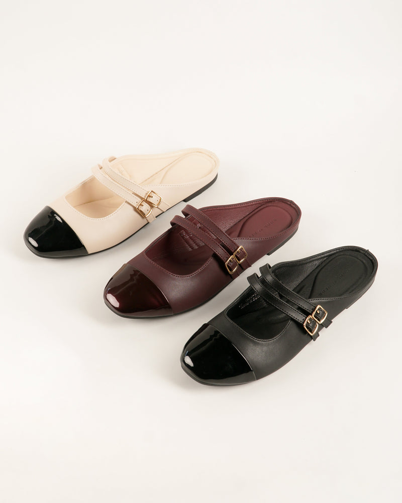 Blow Alba Mary Jane Flats Mules Wanita BLWF 0047