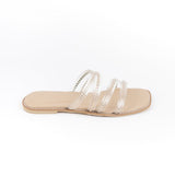 Blow BLKEL 0001 Sera Sandal Slide Wanita Rantai Transparan Lebaran Gamis