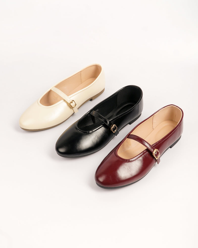 Blow London Mary Jane Flats Shoes BLWF 0027