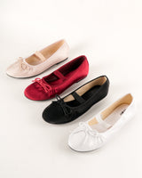 Blow Selia Satin Ballerina Flats Shoes BLWF 0019