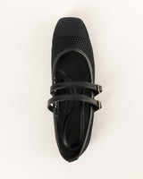 Blow Uma Mesh Mary Jane Flats Shoes MINNIK 0015