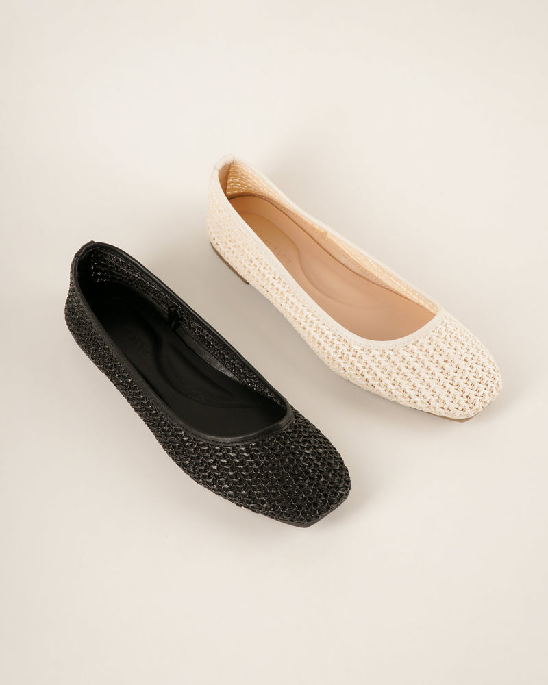 Blow Rossi Woven Flats Shoes Wanita MINNIK 0021