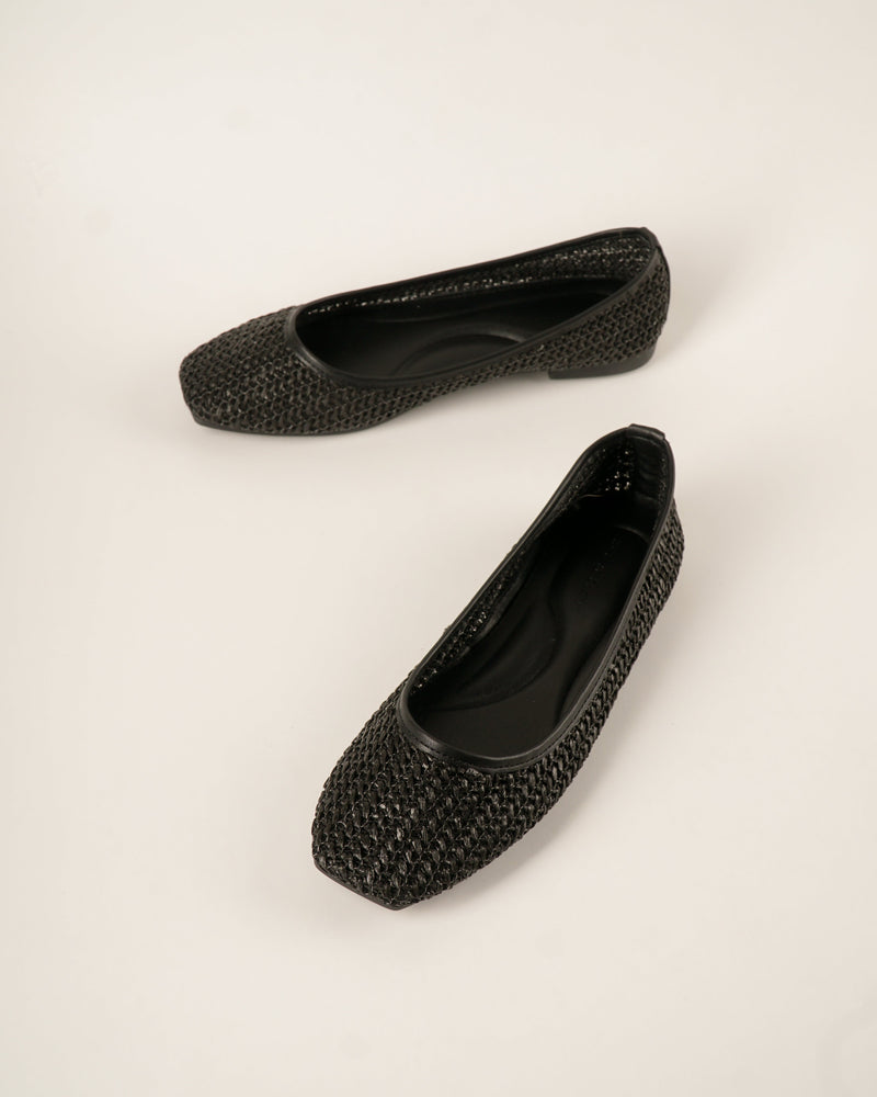 Blow Rossi Woven Flats Shoes Wanita MINNIK 0021