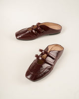 Blow Nara Mary Jane Flats Mules Wanita MINNIK 0023