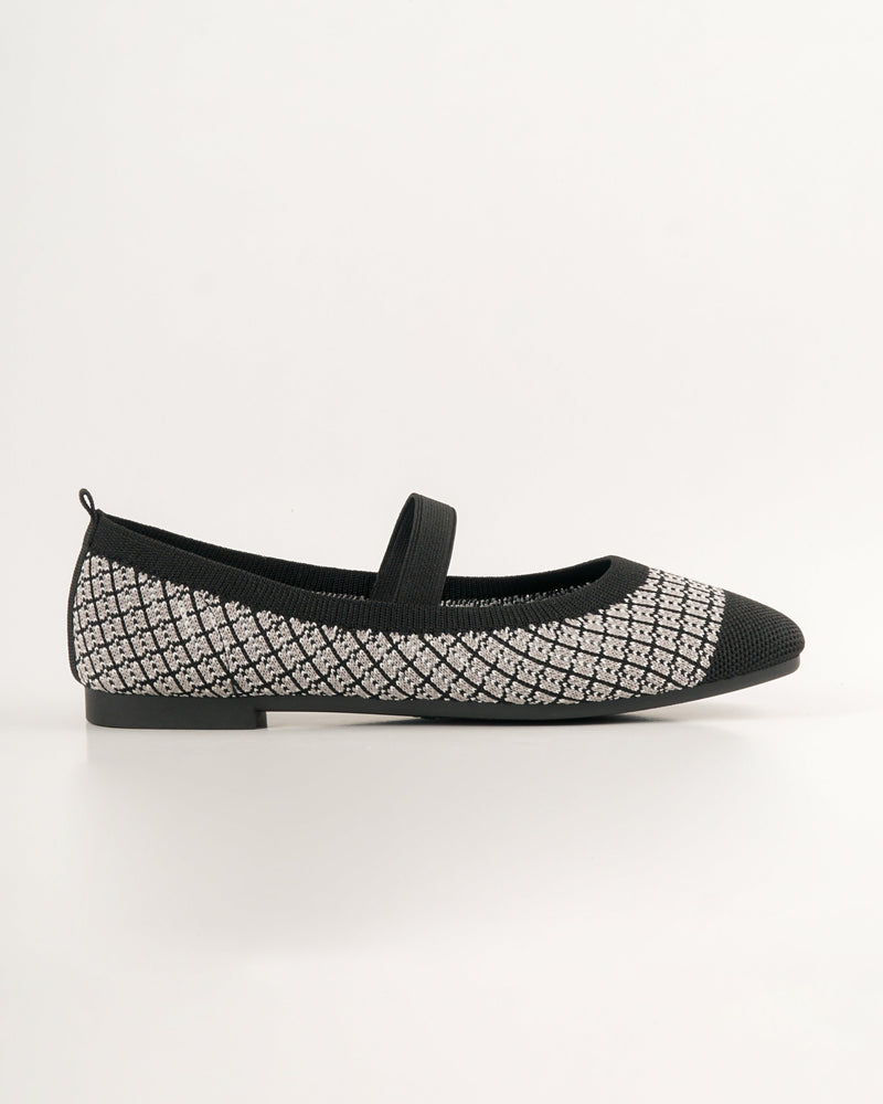 Blow Len Mary Jane Flats Knit MINNIK 0016