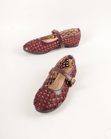 Blow Kale Mary Jane Flats Shoes Wanita MINNIK 0018
