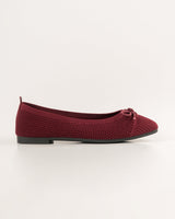 Blow Ota Knit Classic Flats Shoes MINNIK 0019
