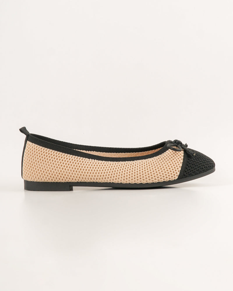 Blow Ota Knit Classic Flats Shoes MINNIK 0019