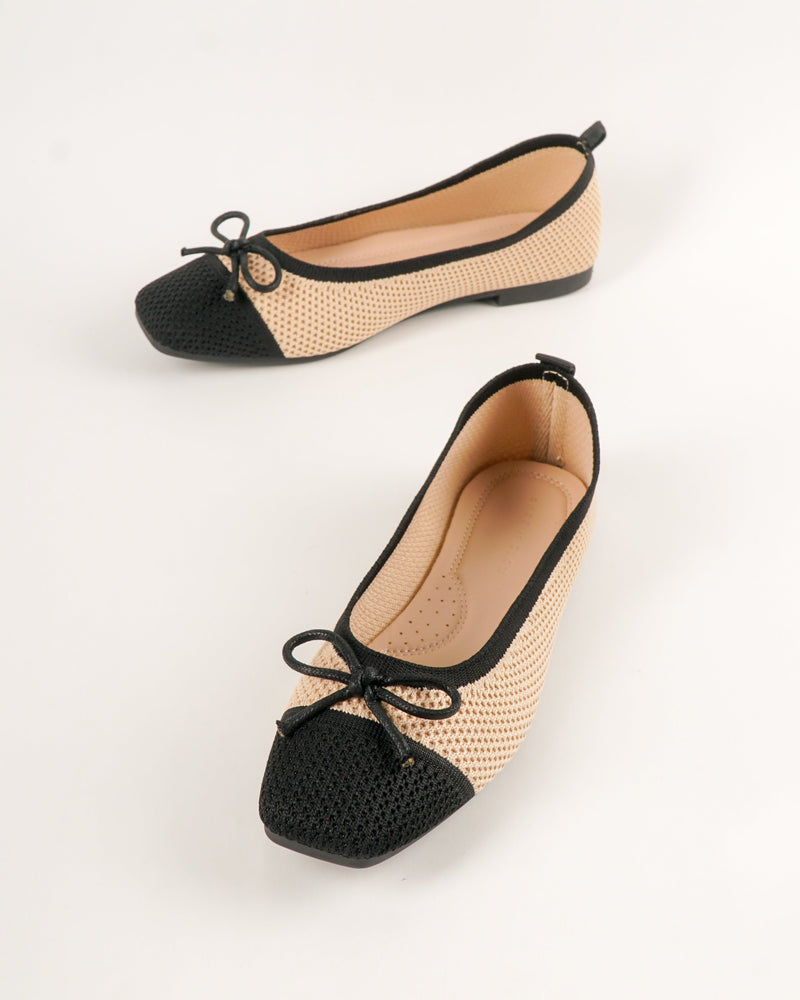 Blow Ota Knit Classic Flats Shoes MINNIK 0019