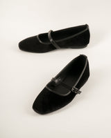 Blow Joan Velvet Flats Shoes Wanita BLWF 0046