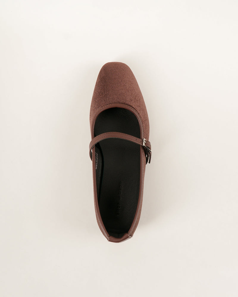 Blow Joan Velvet Flats Shoes Wanita BLWF 0046