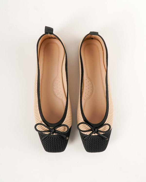 Blow Ota Knit Classic Flats Shoes MINNIK 0019