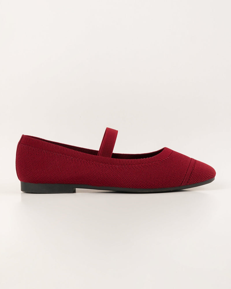 Blow Gia Knit Mary Jane Flats Shoes BLWF 0040