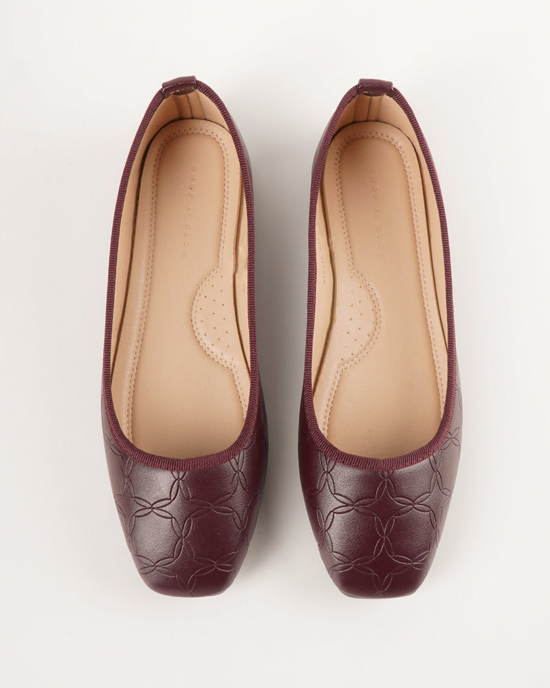 Blow Maya Classic Signature Flats Shoes MINNIK 0009