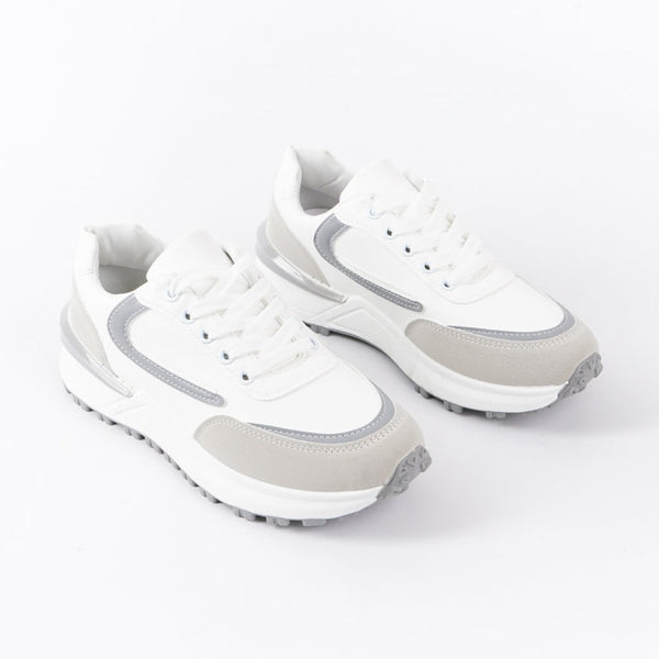 Blow Lena Sepatu Sneakers Wanita Sport Shoes White Sepatu Sekolah BLJIS 0006